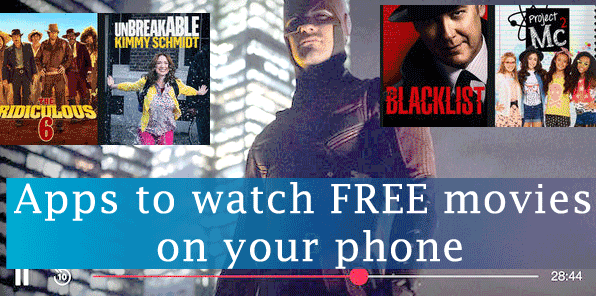 Top 4 best mobile apps to watch FREE movies on your phone