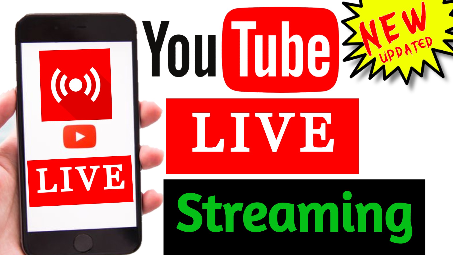 YouTube Mobile Live streaming updated
