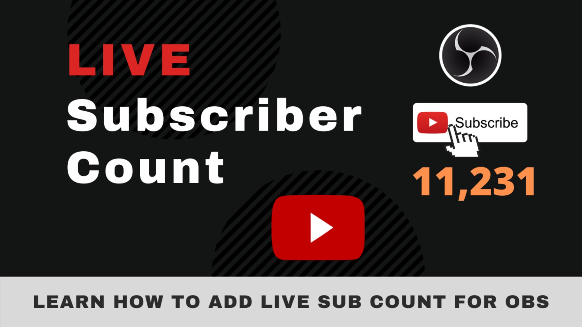 Where can I check the live subscriber count for any