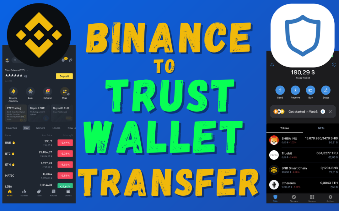 How to Transfer Coins from Binance to Trust Wallet